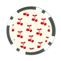 Cherries Poker Chip Card Guard by nateshop