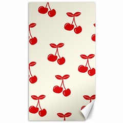 Cherries Canvas 40  X 72  by nateshop