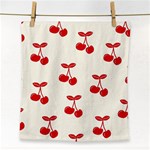 Cherries Face Towel Front