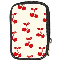 Cherries Compact Camera Leather Case by nateshop