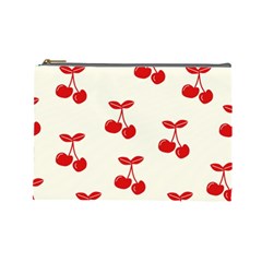 Cherries Cosmetic Bag (large) by nateshop