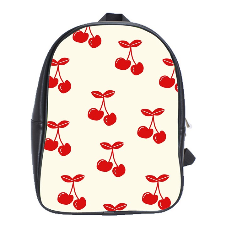 Cherries School Bag (Large)