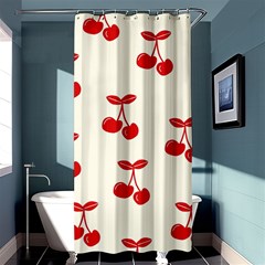 Cherries Shower Curtain 36  X 72  (stall)  by nateshop