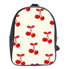 Cherries School Bag (xl) by nateshop