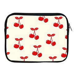 Cherries Apple Ipad 2/3/4 Zipper Cases by nateshop