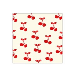 Cherries Satin Bandana Scarf 22  X 22  by nateshop