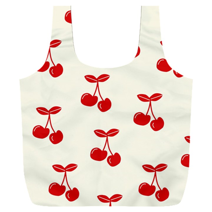 Cherries Full Print Recycle Bag (XXXL)