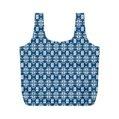 Floral-001 Full Print Recycle Bag (m) by nateshop