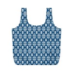 Floral-001 Full Print Recycle Bag (M) Back