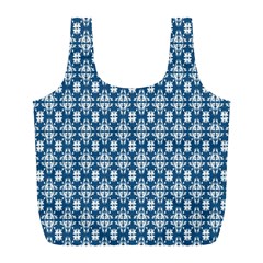 Floral-001 Full Print Recycle Bag (l) by nateshop