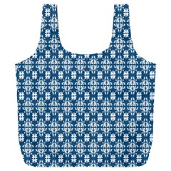 Floral-001 Full Print Recycle Bag (xxl) by nateshop