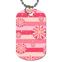 Floral-002 Dog Tag (two Sides) by nateshop