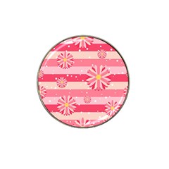 Floral-002 Hat Clip Ball Marker by nateshop