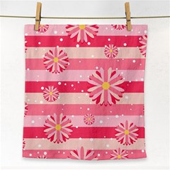 Floral-002 Face Towel by nateshop