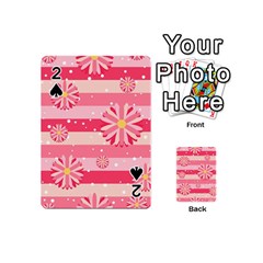 Floral-002 Playing Cards 54 Designs (mini) by nateshop