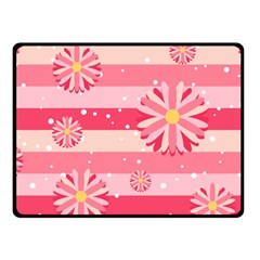 Floral-002 Fleece Blanket (small) by nateshop