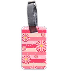 Floral-002 Luggage Tag (two Sides) by nateshop