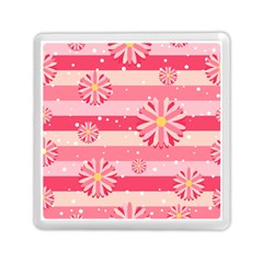 Floral-002 Memory Card Reader (square) by nateshop