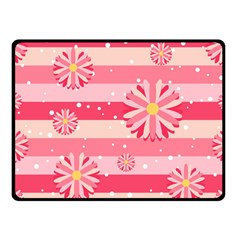 Floral-002 Double Sided Fleece Blanket (small)  by nateshop