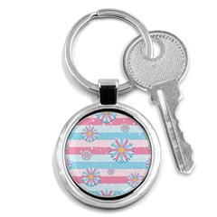 Flowers-023 Key Chain (round) by nateshop