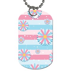 Flowers-023 Dog Tag (one Side) by nateshop