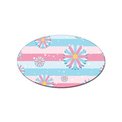 Flowers-023 Sticker Oval (10 Pack) by nateshop