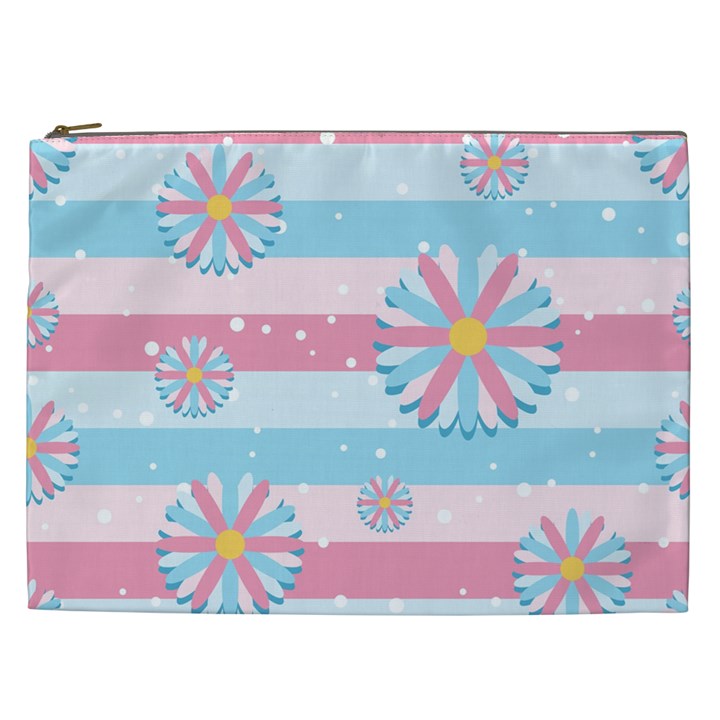 Flowers-023 Cosmetic Bag (XXL)