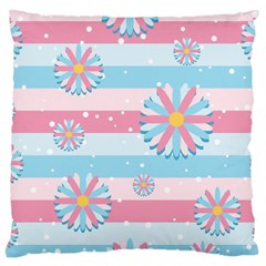 Flowers-023 Large Cushion Case (one Side) by nateshop