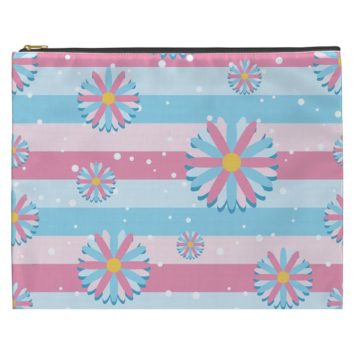 Flowers-023 Cosmetic Bag (XXXL)