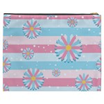 Flowers-023 Cosmetic Bag (XXXL) Back