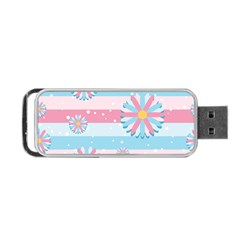 Flowers-023 Portable Usb Flash (two Sides) by nateshop