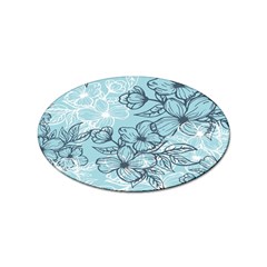 Flowers-25 Sticker Oval (100 Pack) by nateshop