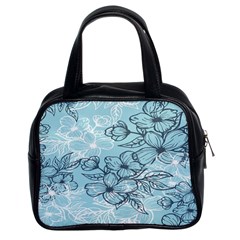 Flowers-25 Classic Handbag (two Sides) by nateshop