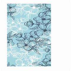 Flowers-25 Large Garden Flag (two Sides) by nateshop