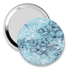 Flowers-25 3  Handbag Mirrors by nateshop