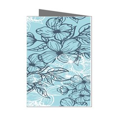 Flowers-25 Mini Greeting Cards (pkg Of 8) by nateshop