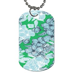 Flowers-26 Dog Tag (two Sides) by nateshop