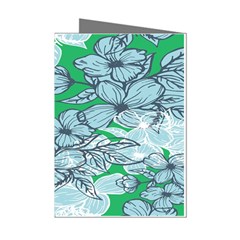 Flowers-26 Mini Greeting Cards (pkg Of 8) by nateshop