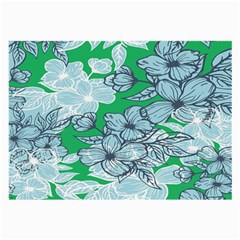 Flowers-26 Large Glasses Cloth (2 Sides) by nateshop