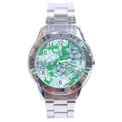 Flowers-26 Stainless Steel Analogue Watch by nateshop