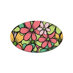 Flowers-27 Sticker Oval (10 Pack) by nateshop