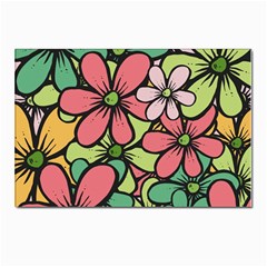 Flowers-27 Postcard 4 x 6  (pkg Of 10) by nateshop