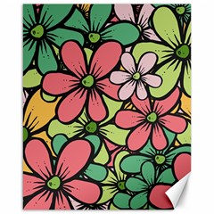 Flowers-27 Canvas 16  X 20  by nateshop