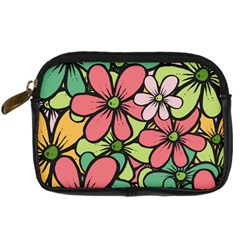 Flowers-27 Digital Camera Leather Case by nateshop