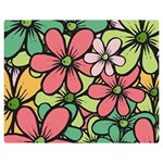 Flowers-27 Double Sided Flano Blanket (Medium)  60 x50  Blanket Front