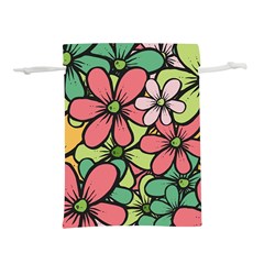 Flowers-27 Lightweight Drawstring Pouch (l)