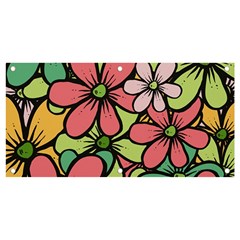 Flowers-27 Banner And Sign 4  X 2  by nateshop