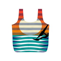 Waves Windsurfer Sun Full Print Recycle Bag (s) by Ravend