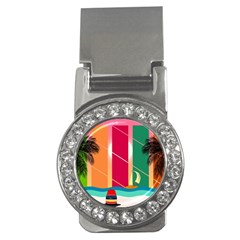 Beach Summer Wallpaper Money Clips (cz) 