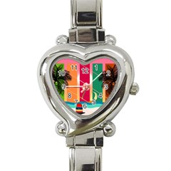 Beach Summer Wallpaper Heart Italian Charm Watch by Ravend